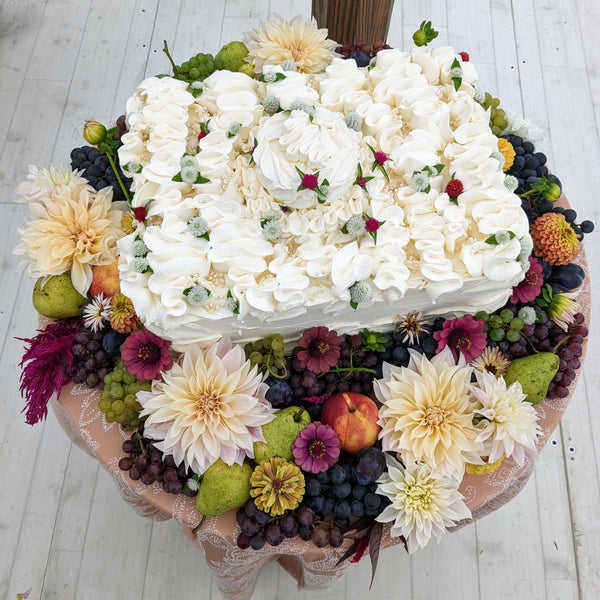 My Wedding Cake for Chloe Mendel + Billy Corgan