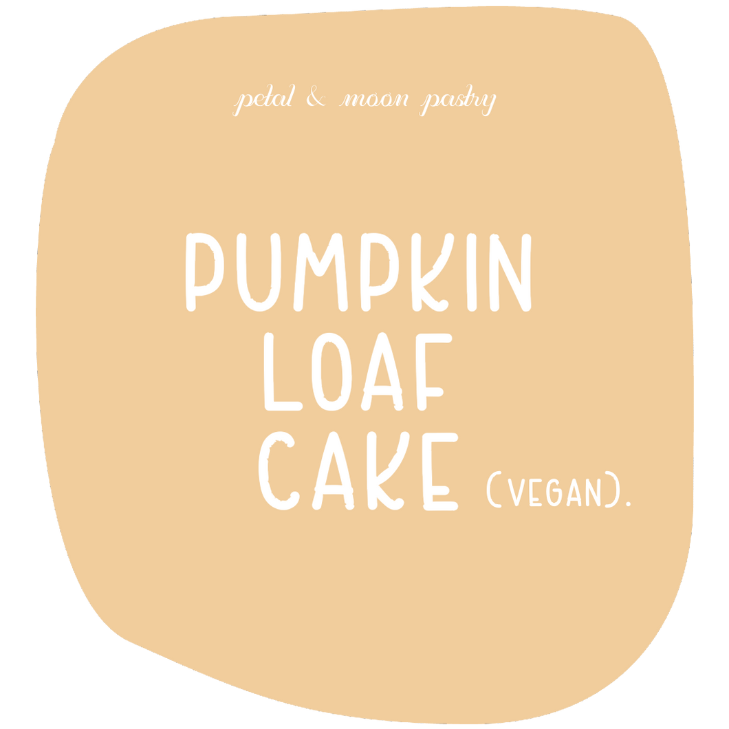 Pumpkin Loaf Cake + Maple Icing (vegan) | TUE 11/21